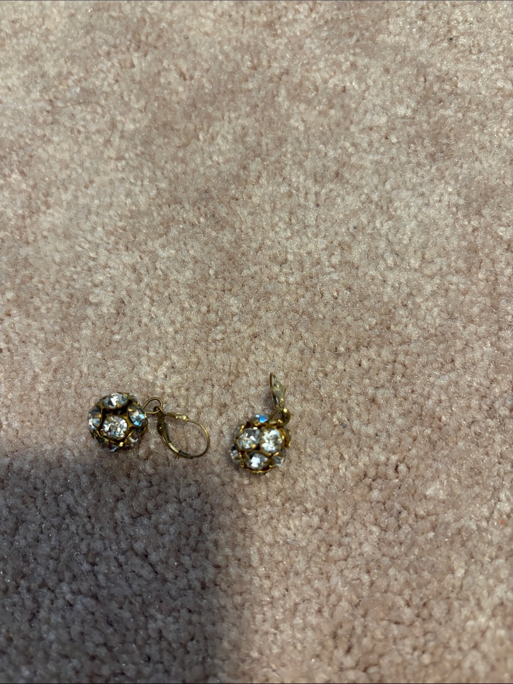 Gold-Tone Crystal Cluster Drop Earrings - Women Jewelry
